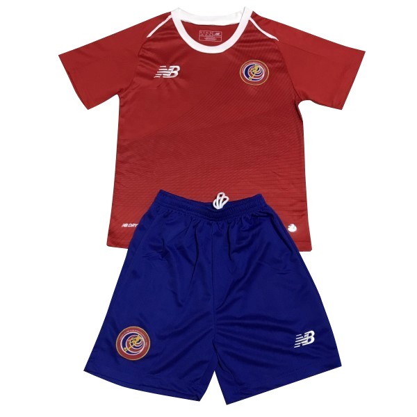 Camiseta Costa Rica 1ª Niño 2018 Rojo